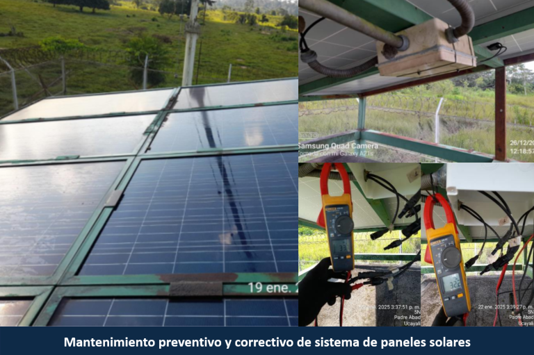 mantto paneles solares