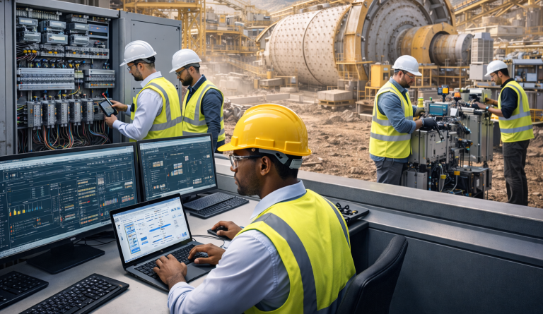 gente trabajando automatizacion